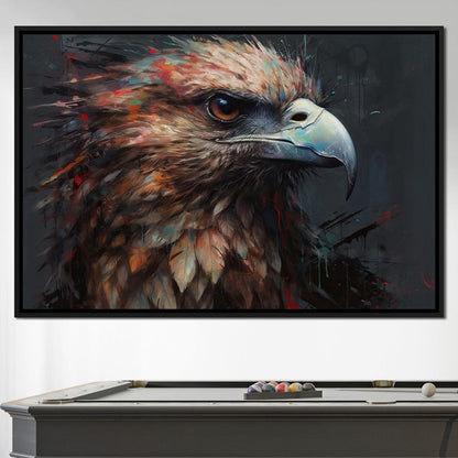 Red-Tailed Hawk Canvas Wall Art