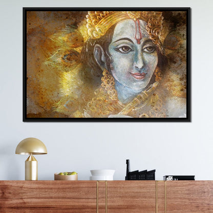 Krishna Canvas Wall Art