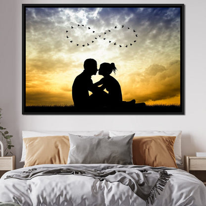 Love to Infinity Canvas Wall Art