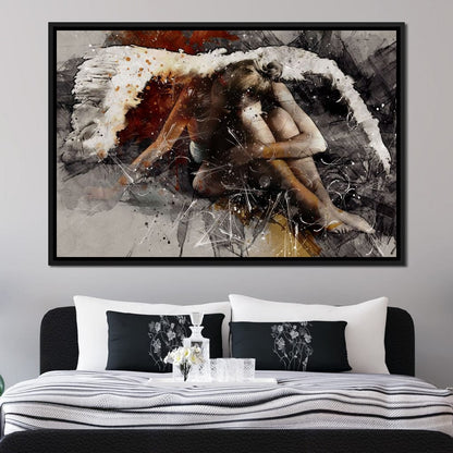 Broken Angel Canvas Wall Art