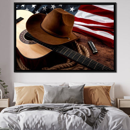 Country Music Canvas Wall Art