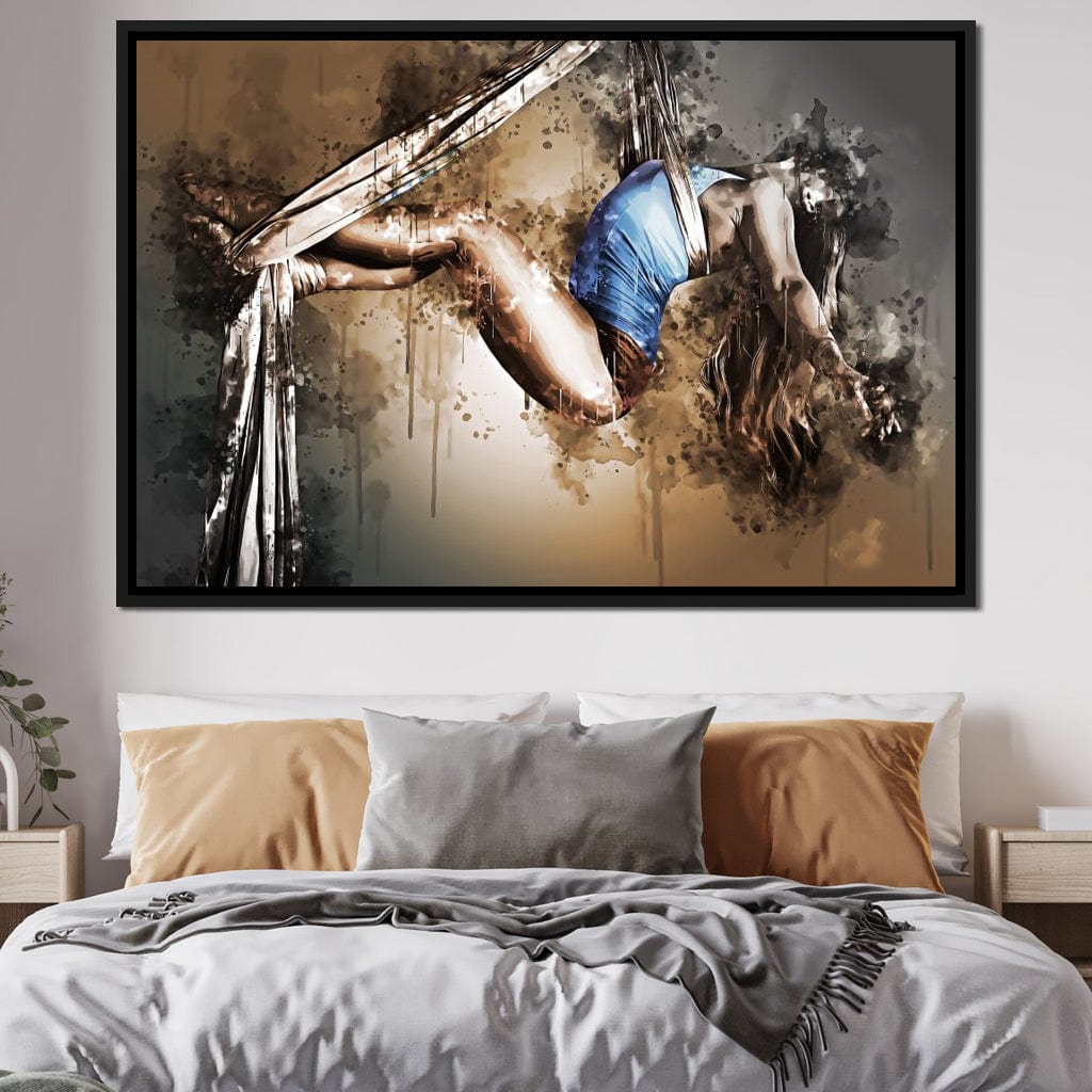 Acrobat Elegance Canvas Wall Art
