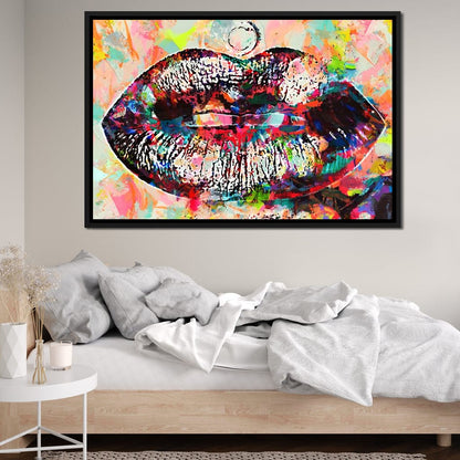Kiss Pop Art 2 - Mateo Canvas Wall Art
