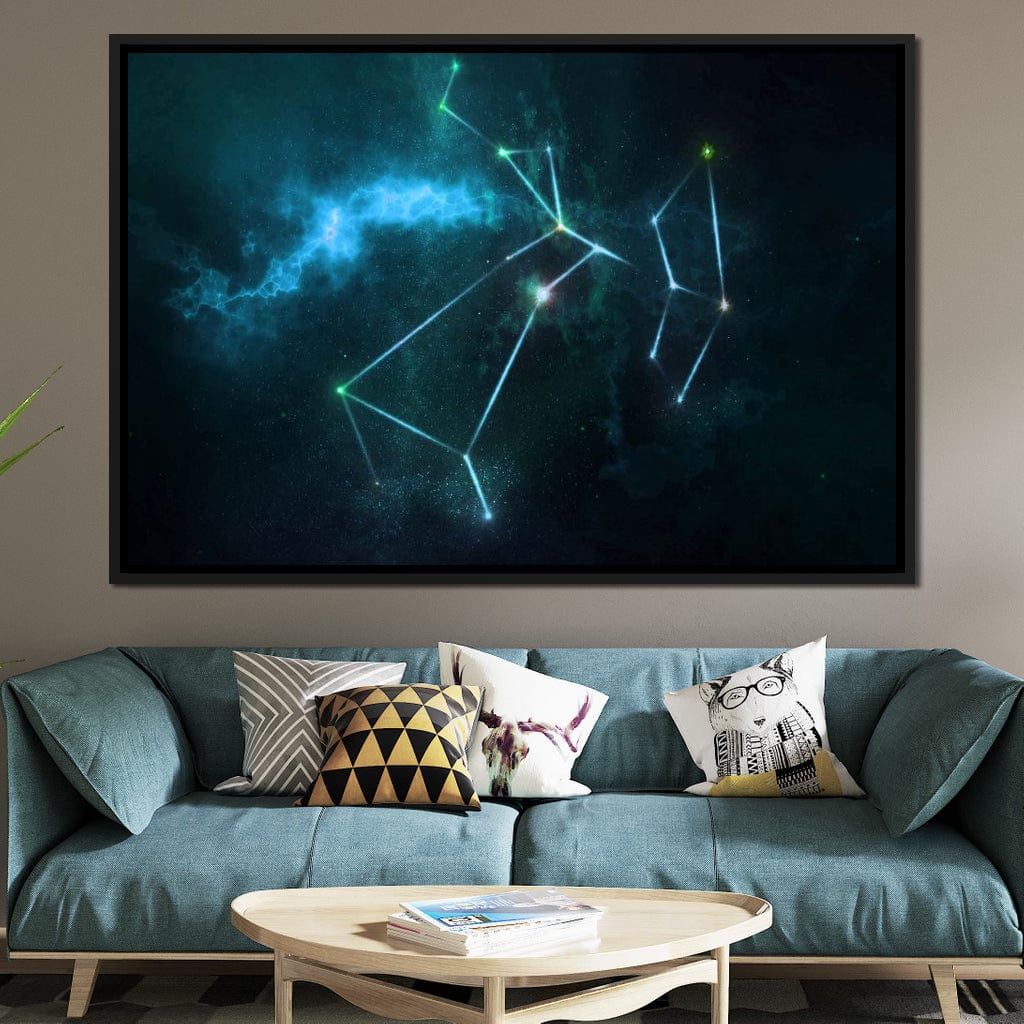 Sagittarius Canvas Wall Art