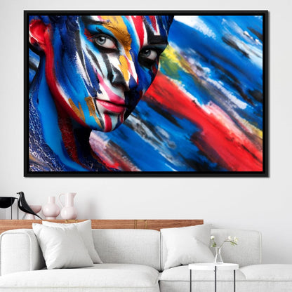 Body Art Canvas Wall Art
