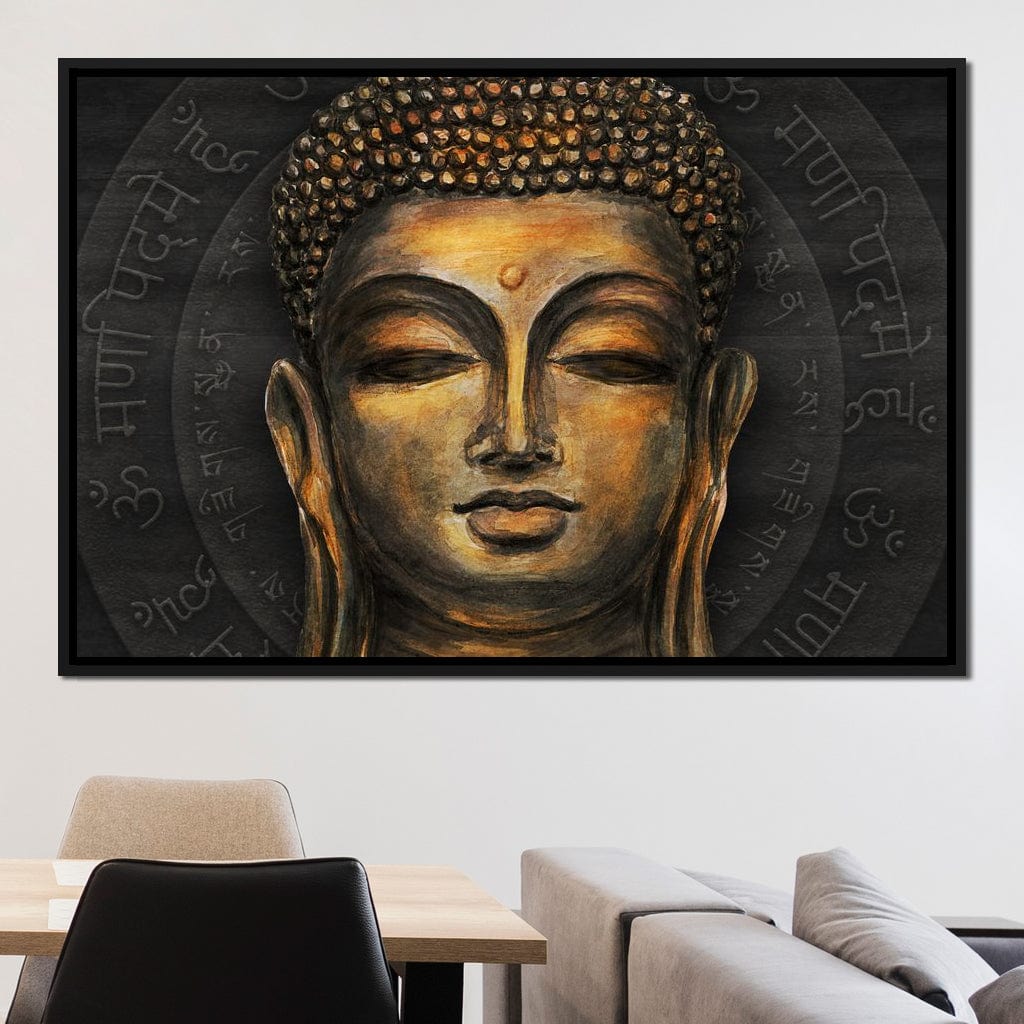 Traditional Buddha Canvas Wall Art
