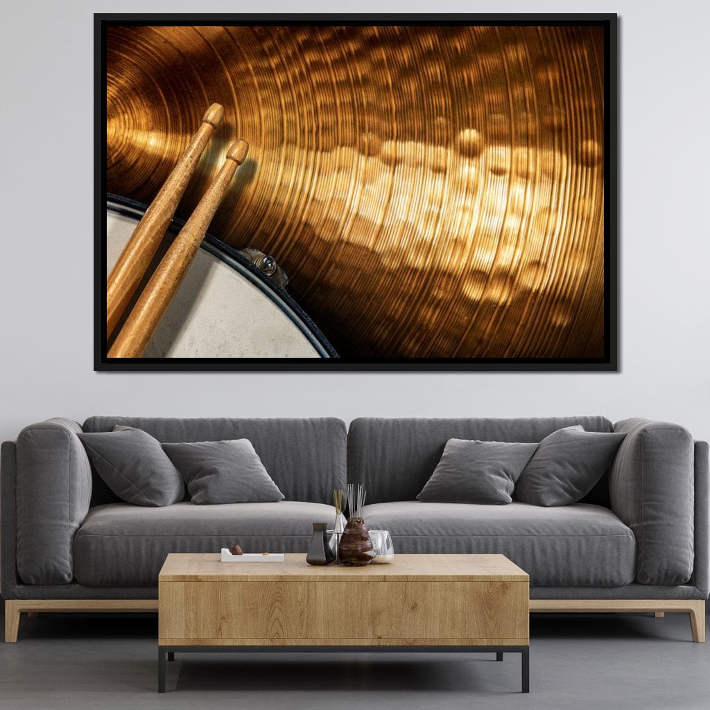 Percussionist Canvas Wall Art