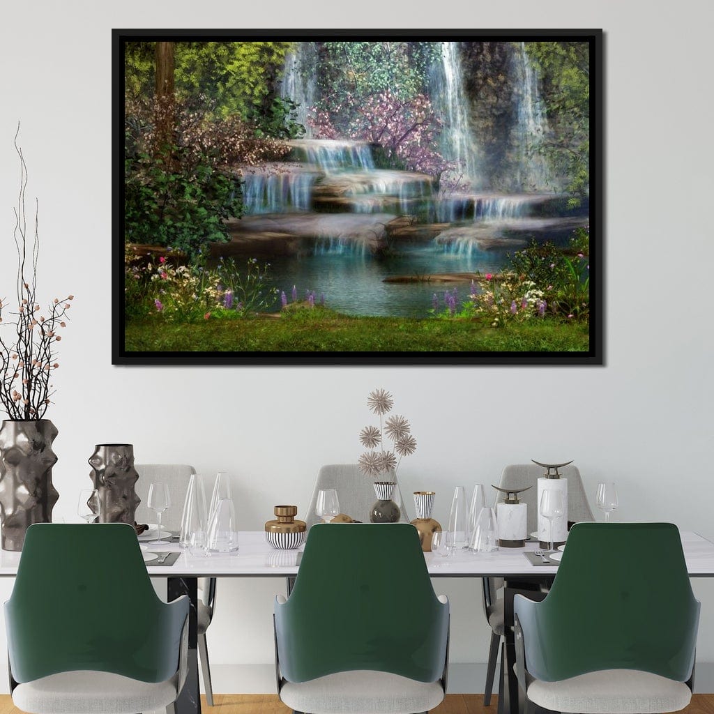 Fairy Cascade Canvas Wall Art