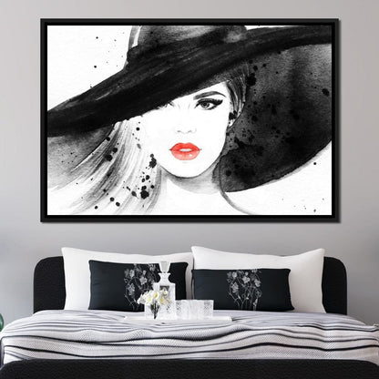 Fashion Icon Canvas Wall Art