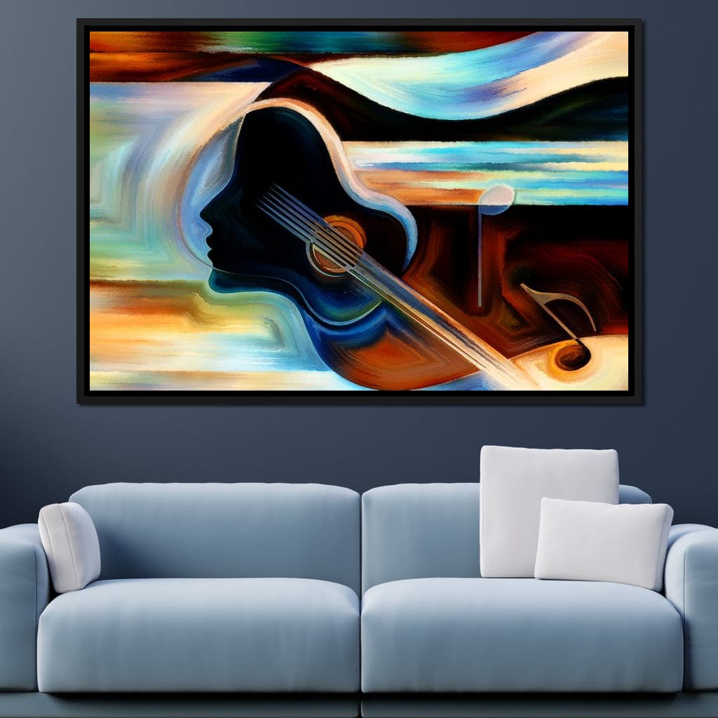 Musical Mind Canvas Wall Art