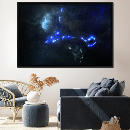 Pisces Canvas Wall Art