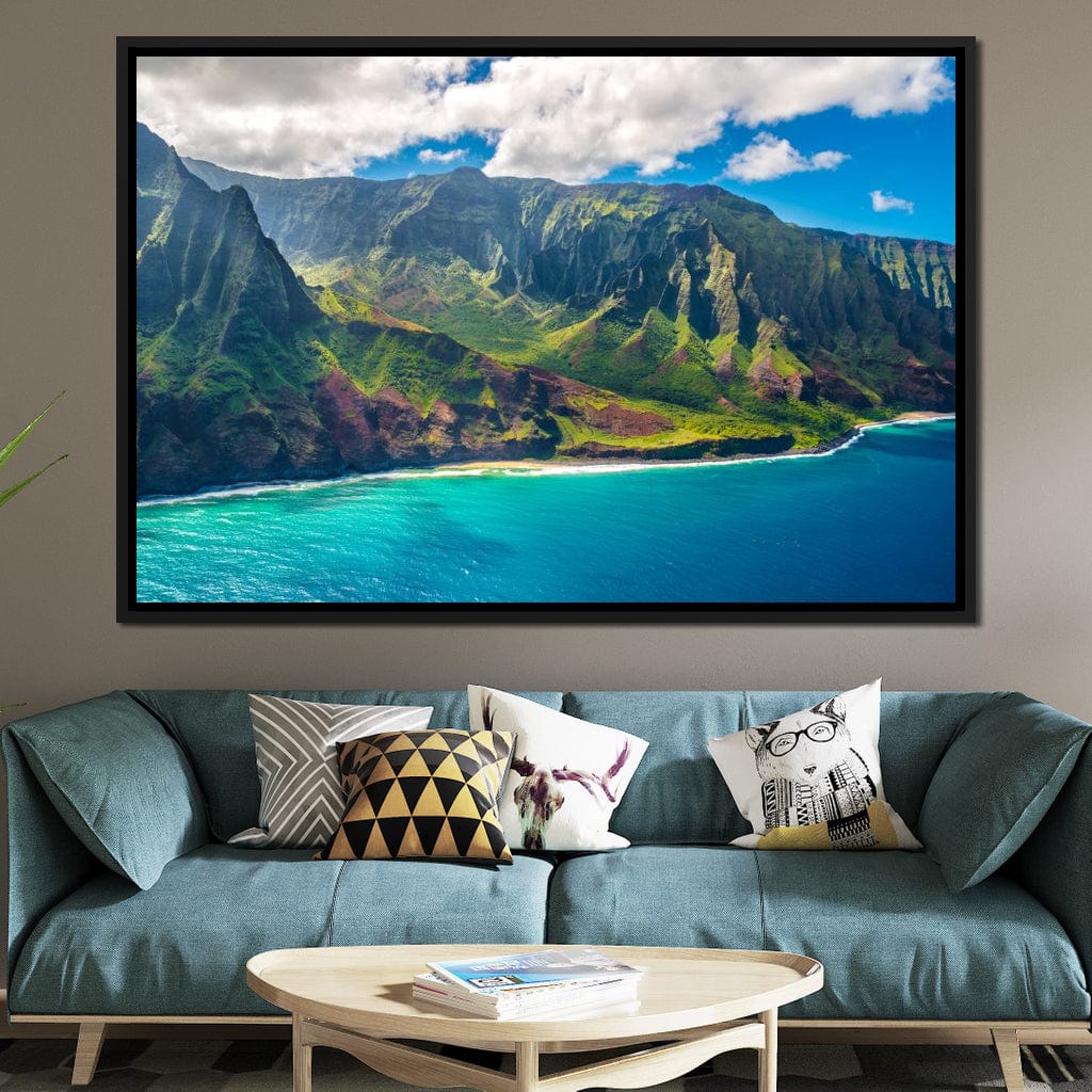 Na Pali Coast Canvas Wall Art