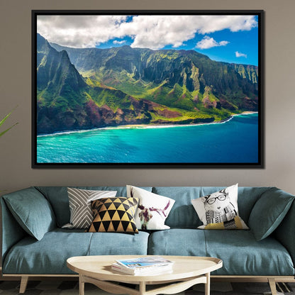 Na Pali Coast Canvas Wall Art