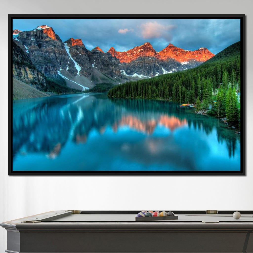 Moraine Lake Canvas Wall Art