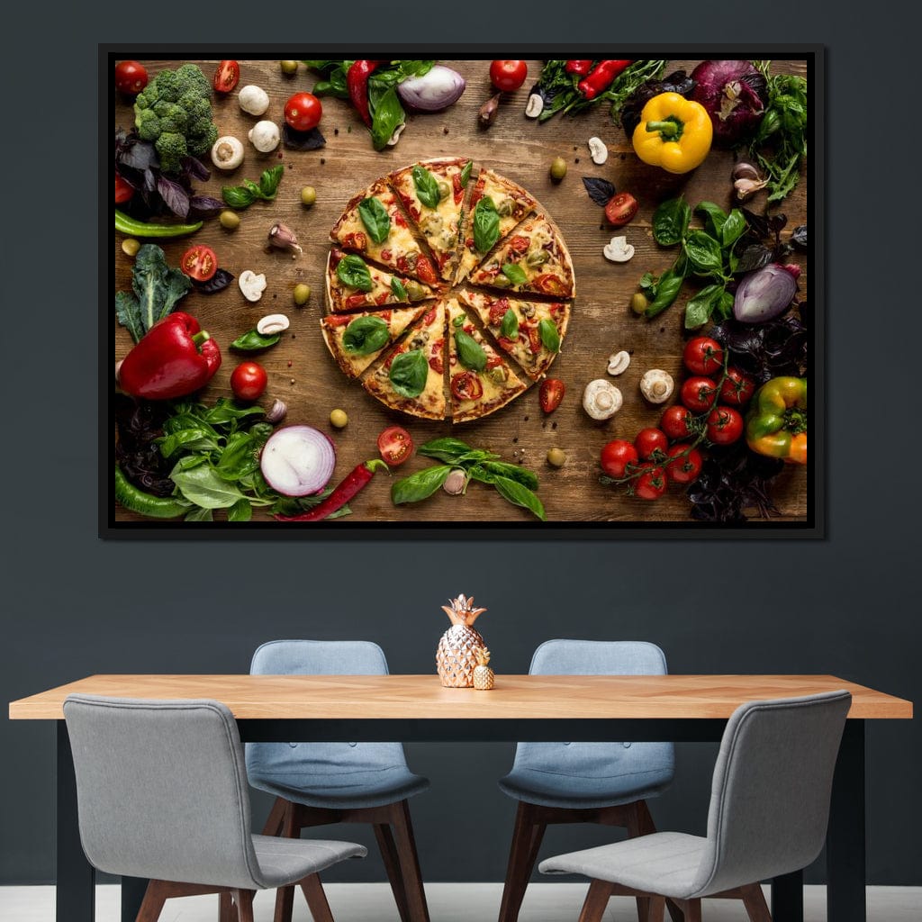 Pizza Night Canvas Wall Art