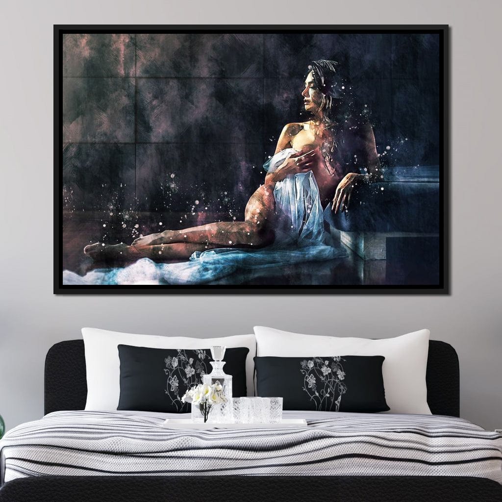 Beautiful Woman - Mateo Canvas Wall Art