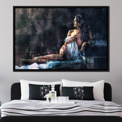 Beautiful Woman - Mateo Canvas Wall Art
