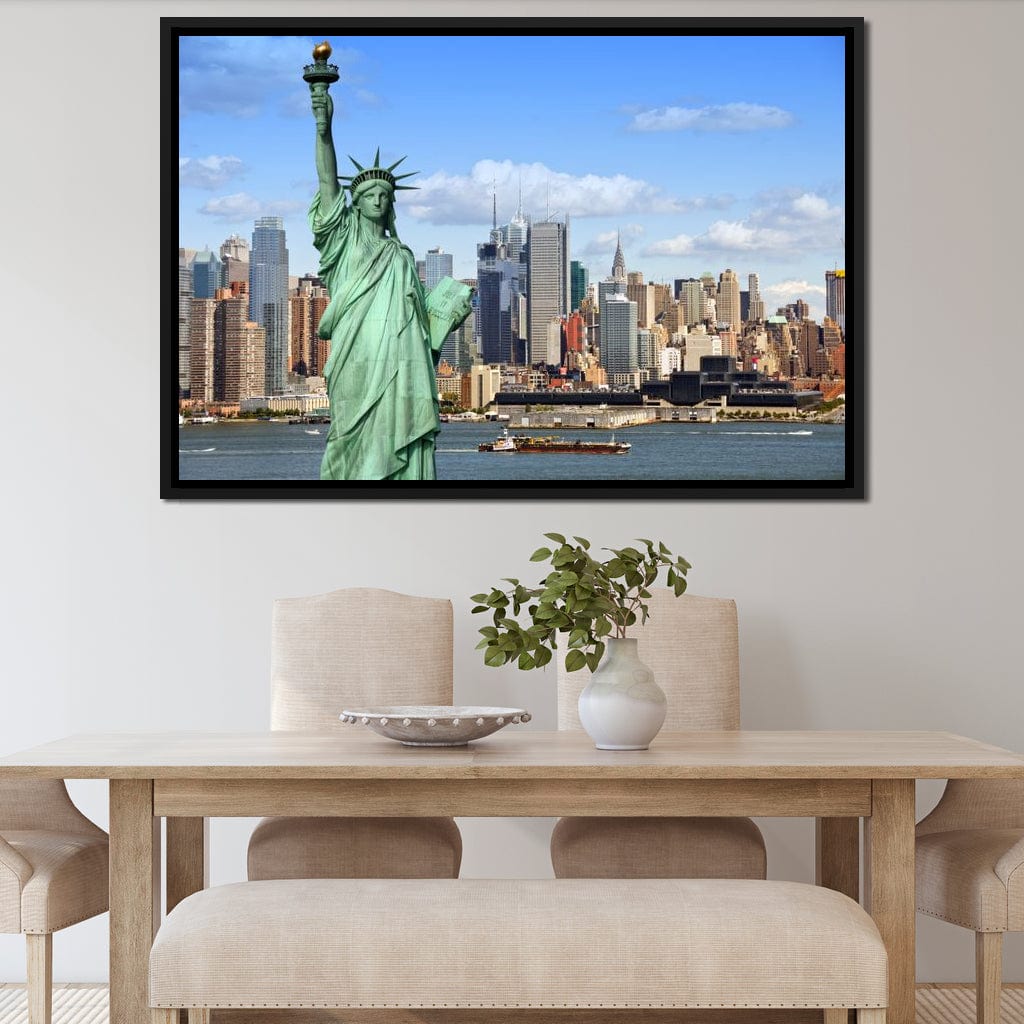 The New York City Skyline Canvas Wall Art