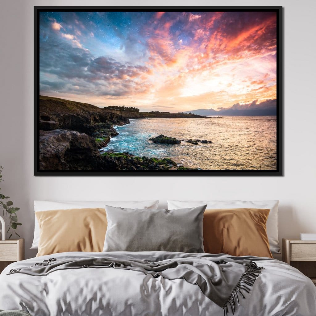 Night and Day Canvas Wall Art