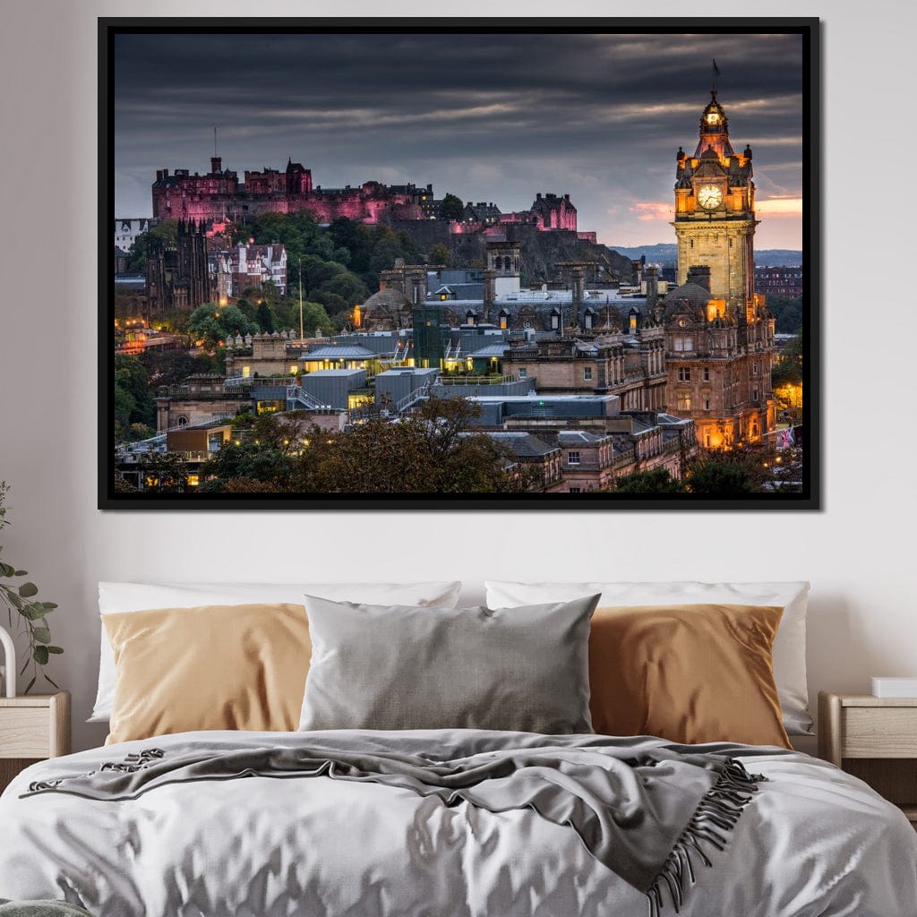 Edinburgh Castle Canvas Wall Art