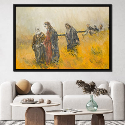 Religious Scene Canvas Wall Art