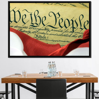 The Constitution Canvas Wall Art
