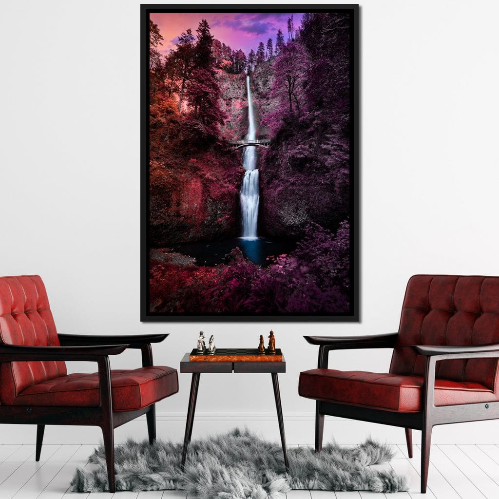 Colorful Falls Canvas Wall Art