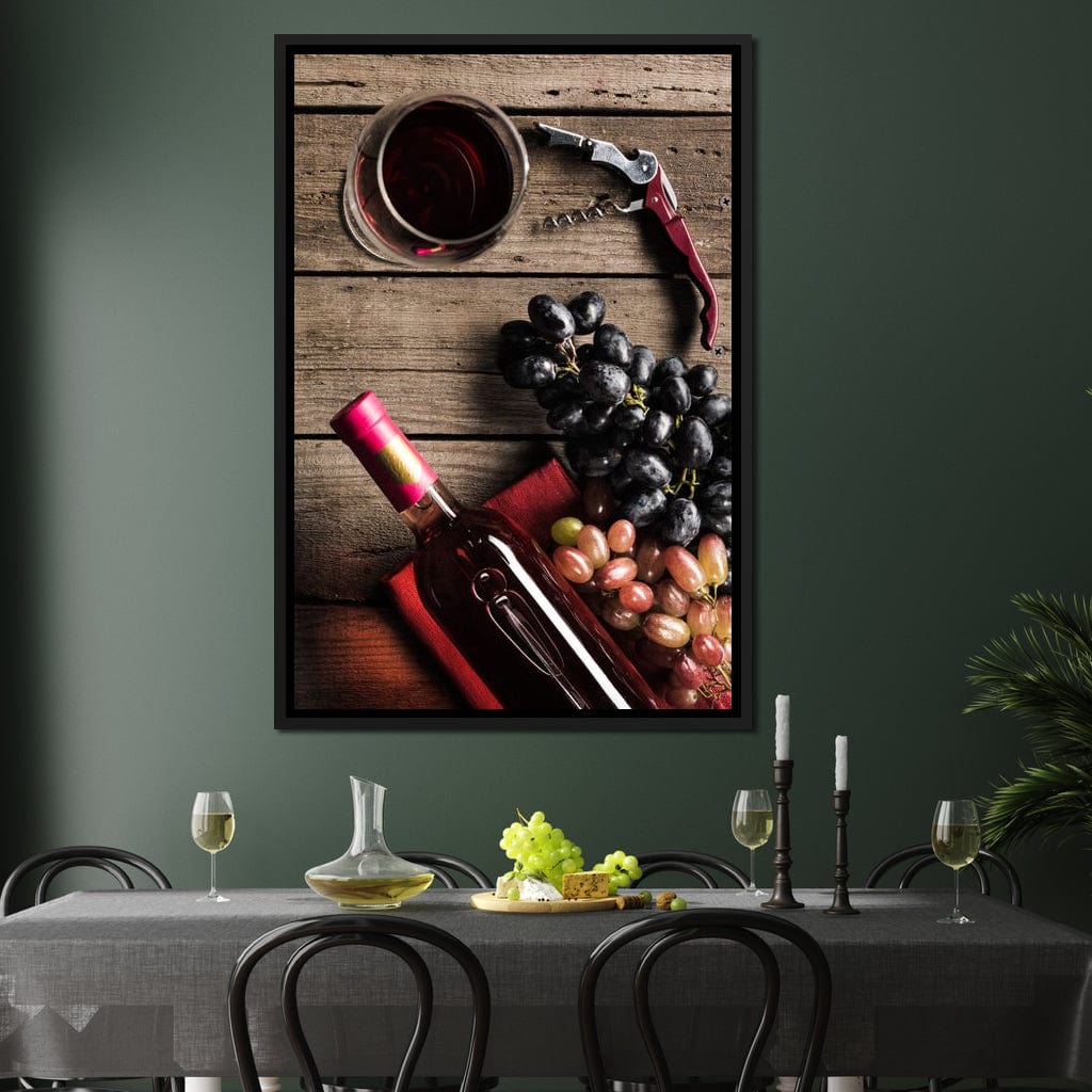 Wine Appreciation Canvas Wall Art