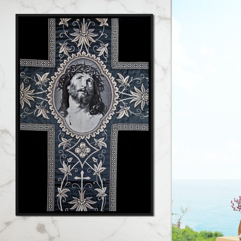 Jesus Christ Cross Canvas Wall Art