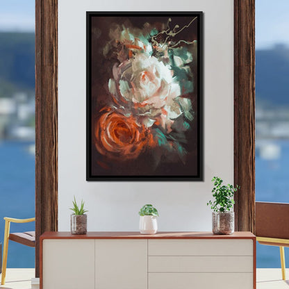 Bouquet of Roses Canvas Wall Art