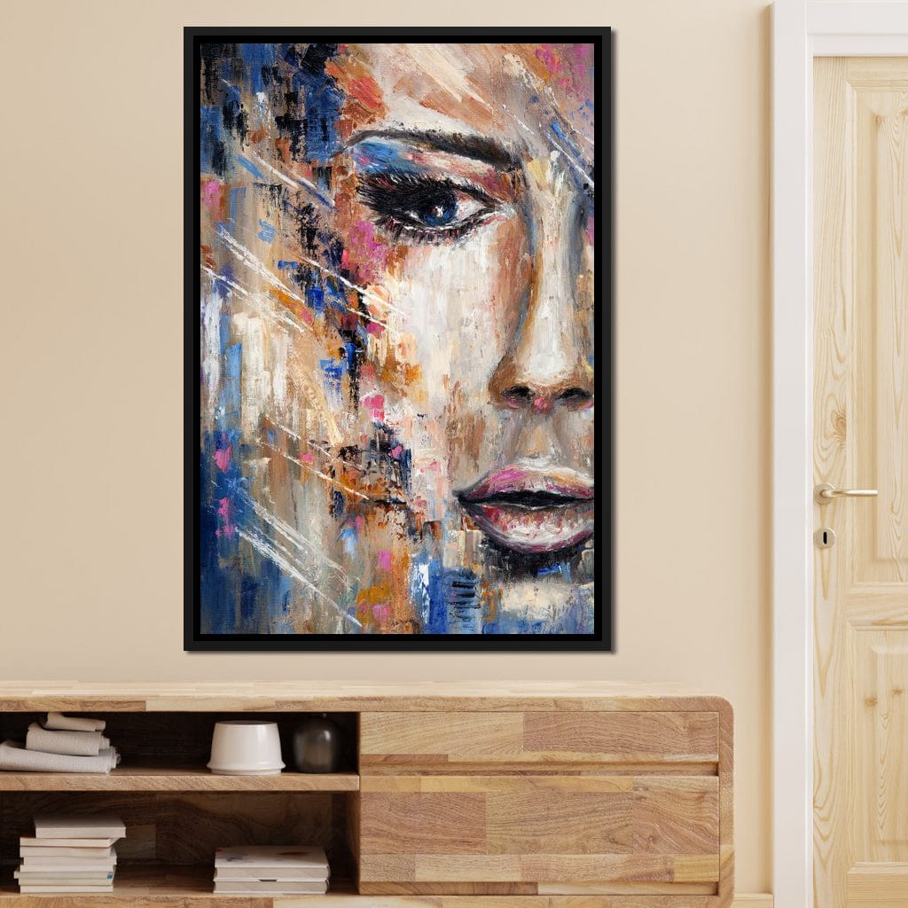 Lady M Portrait Canvas Wall Art