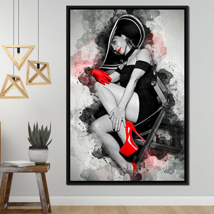 Due Tone Elegance Canvas Wall Art