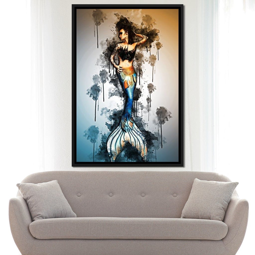 Mermaid Canvas Wall Art