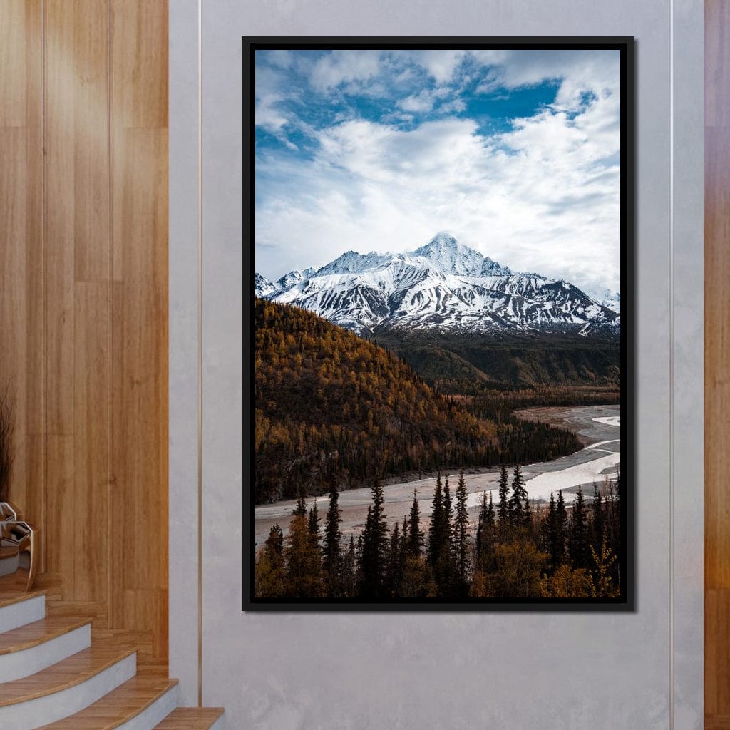 Alaskan Autumn Canvas Wall Art