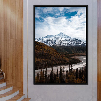 Alaskan Autumn Canvas Wall Art