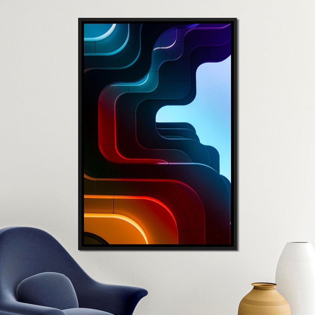 Abstract Architecture 01 Canvas Wall Art