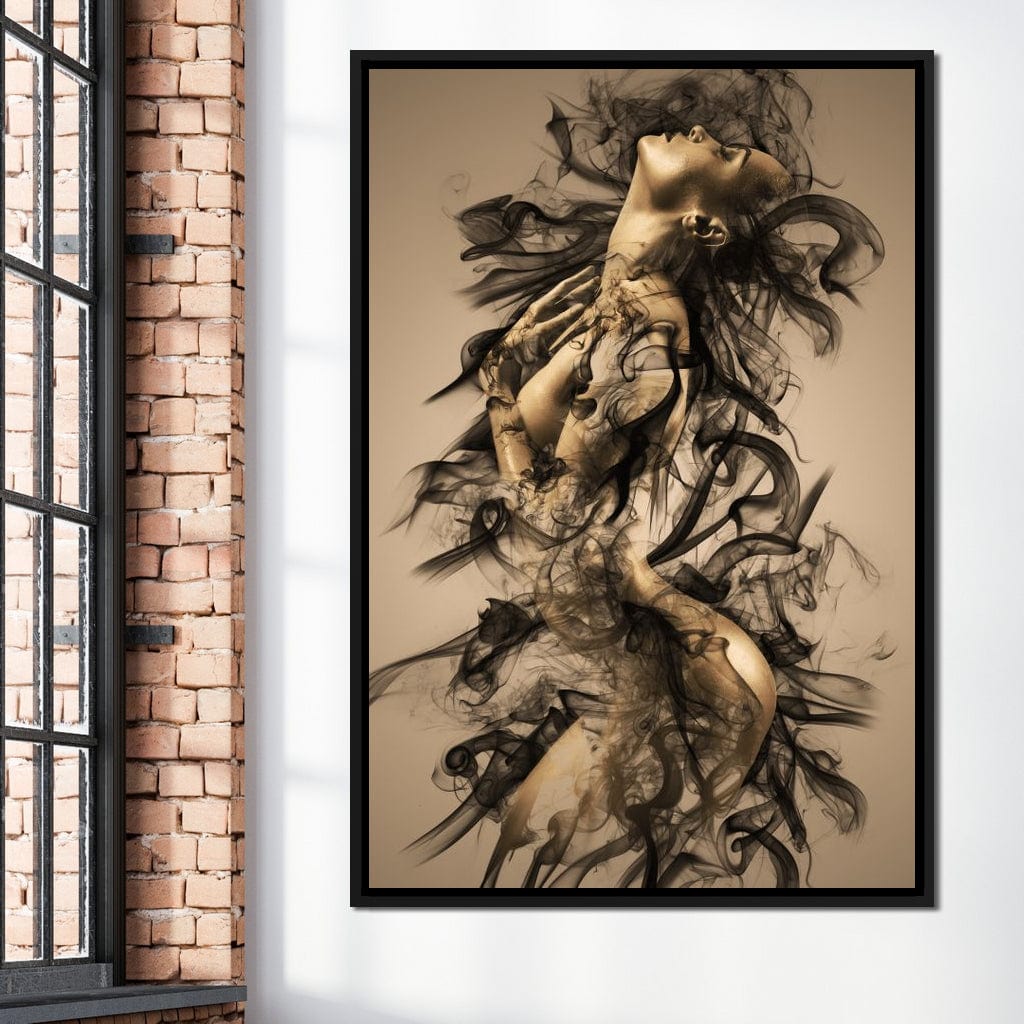 The Smoke Collection 01 Canvas Wall Art