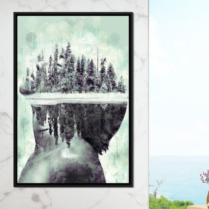 Frozen Memories Canvas Wall Art