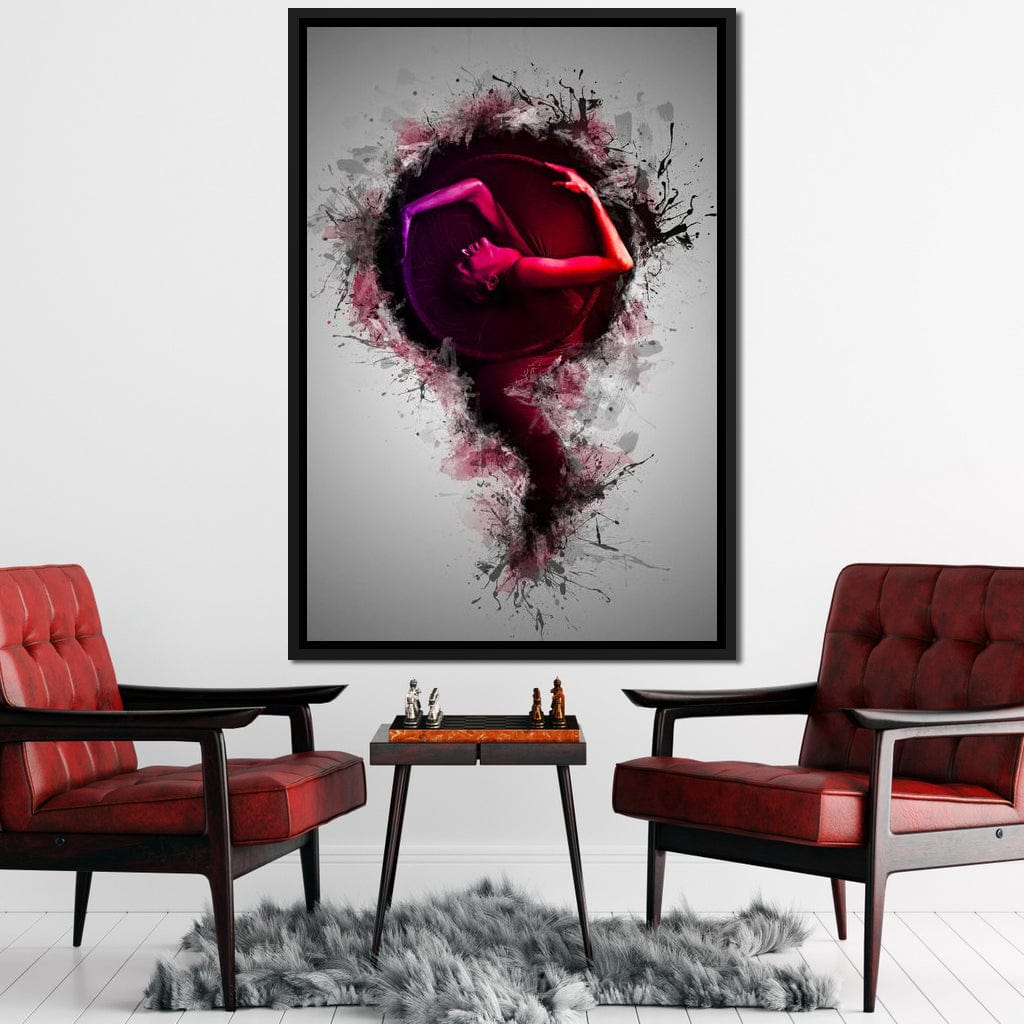 Artistic Female Concept Art Canvas Wall Art