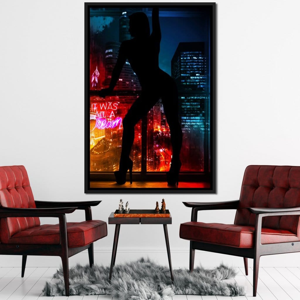 It was all a Dream Canvas Wall Art