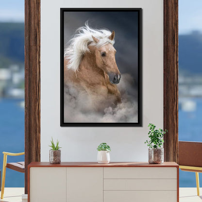 Palomino Horse Canvas Wall Art
