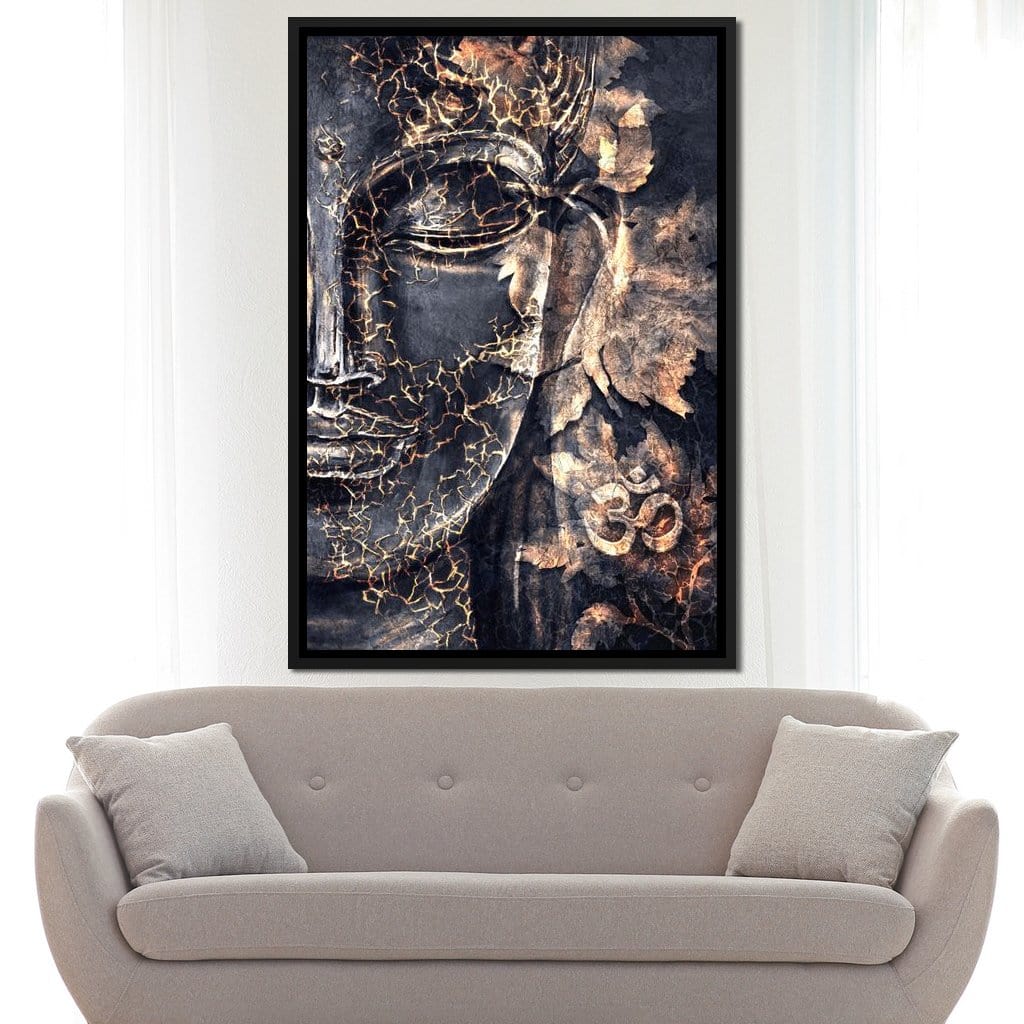 Gracious Buddha Canvas Wall Art