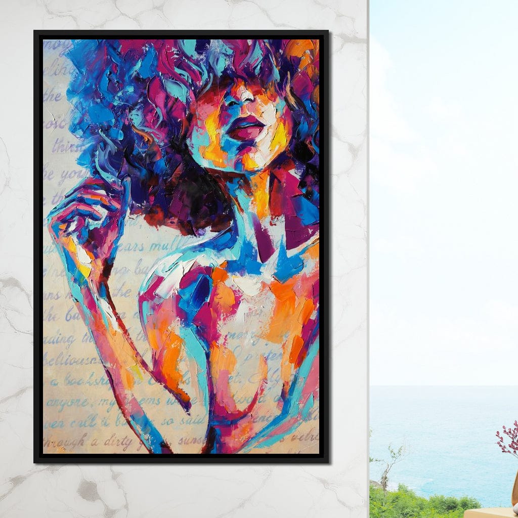 Miss Louise Canvas Wall Art