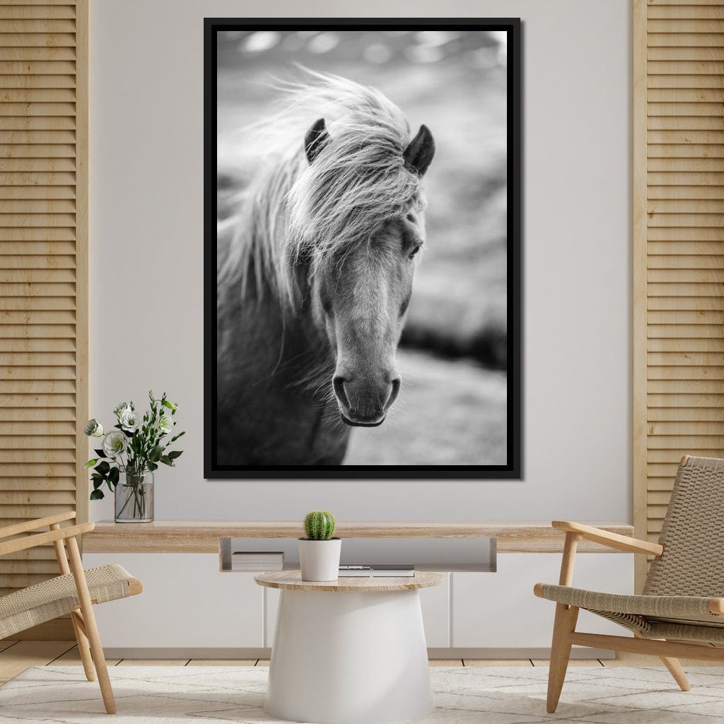 Icelandic Horse Canvas Wall Art