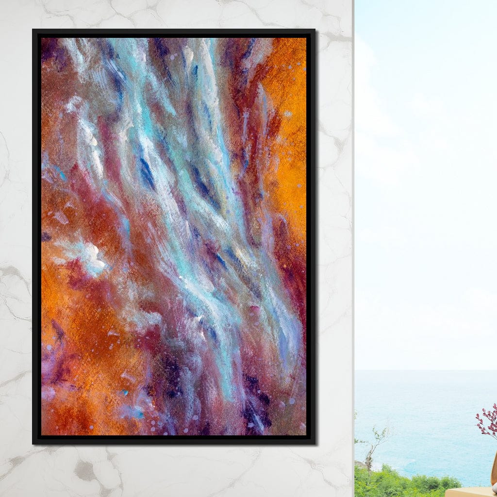 Abstract Lines Canvas Wall Art