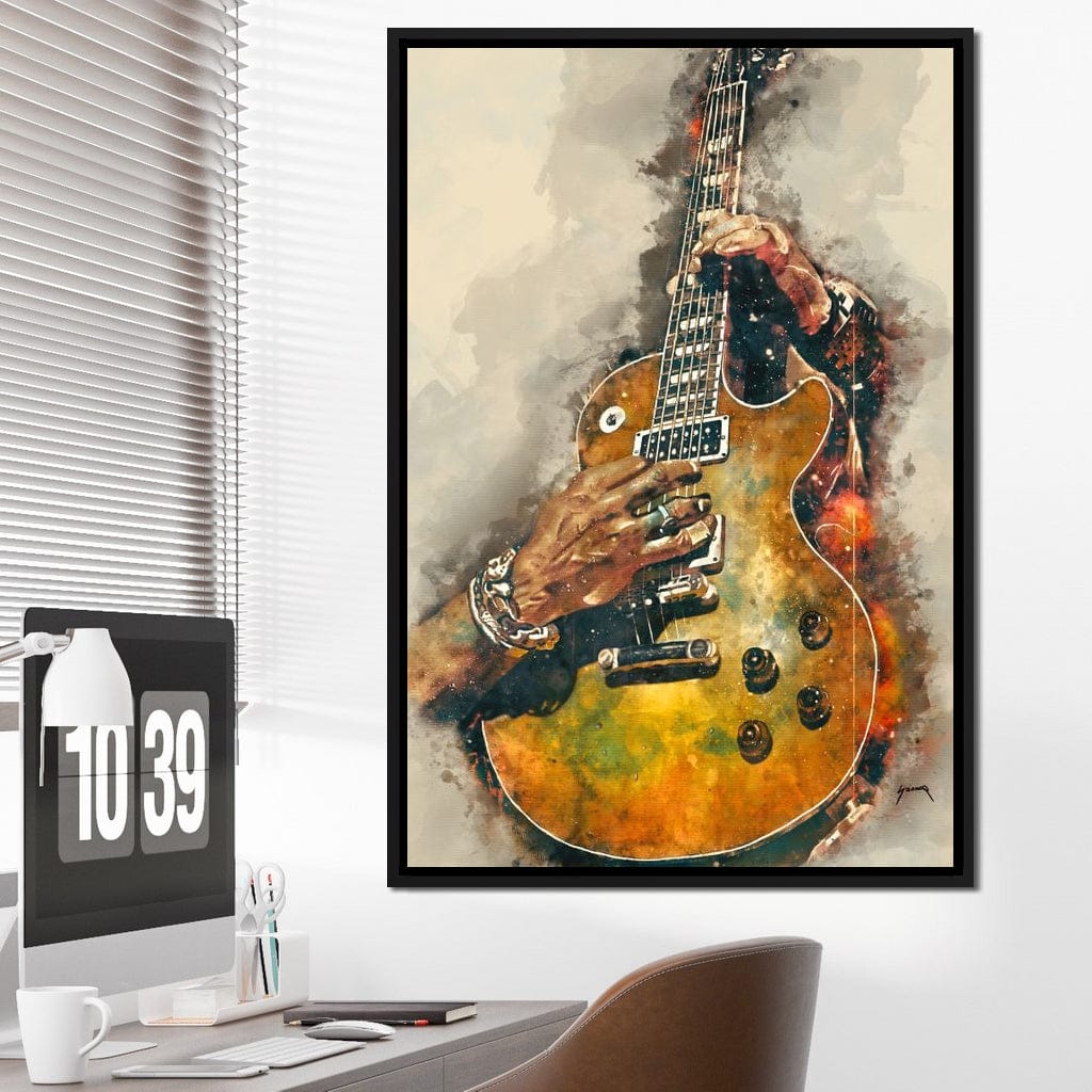 Slash's Electric Guitar Canvas Wall Art