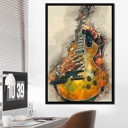 Slash's Electric Guitar Canvas Wall Art
