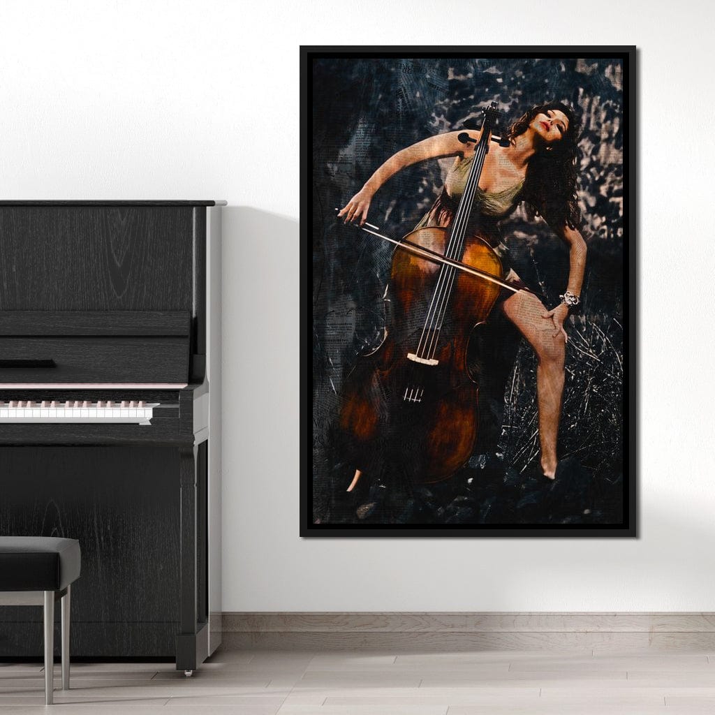 Classic Newspaper Art Canvas Wall Art