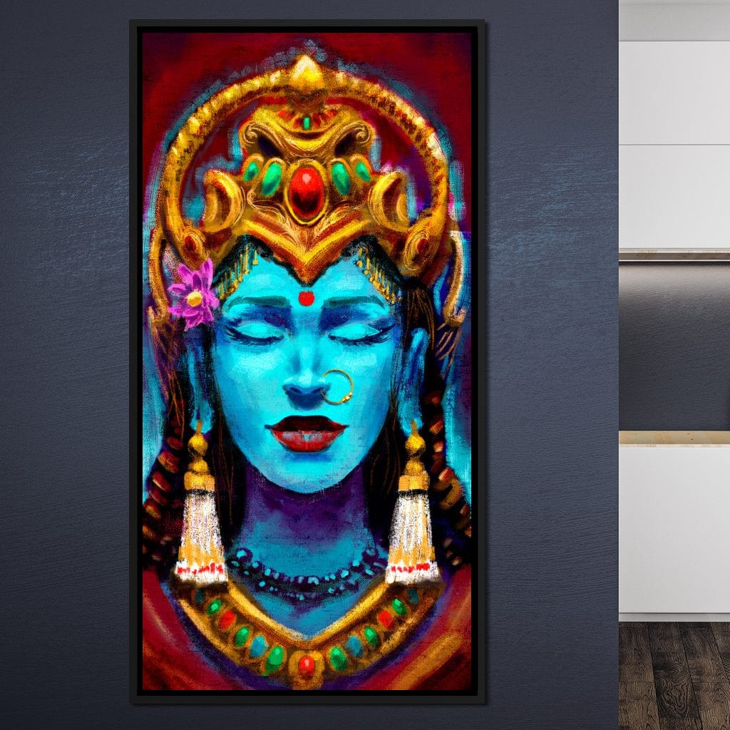 Hindu Goddess Canvas Wall Art
