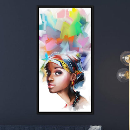 Fashion Colors Canvas Wall Art